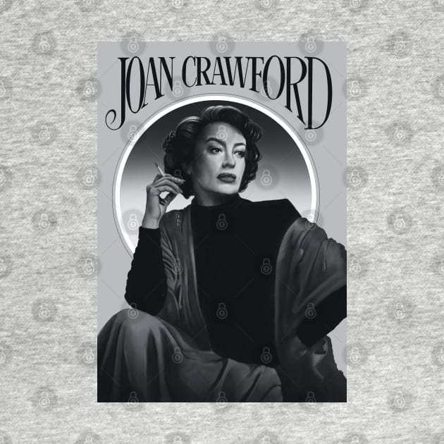 Joan Crawford (ver 2.) with the inscription by CherrySketch